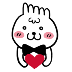 [LINEスタンプ] ファイブバニーの耳 