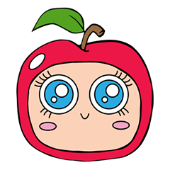 [LINEスタンプ] Appleface 