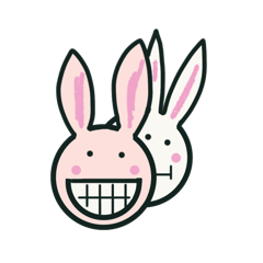 [LINEスタンプ] ラビット ブラザーズ 