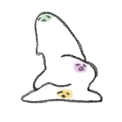 [LINEスタンプ] Lazy cake