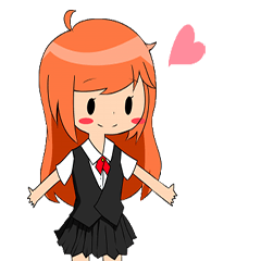 [LINEスタンプ] Miss school 