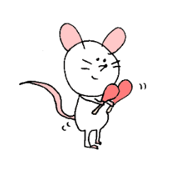 [LINEスタンプ] The baby house mouse