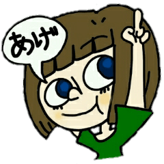 [LINEスタンプ] 短縮したがる女子