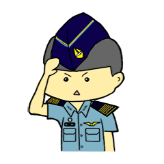 [LINEスタンプ] Air-cadet 