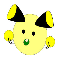 ゆるくて丸い”UD”スタンプ