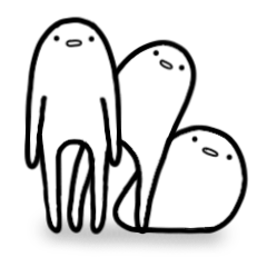 [LINEスタンプ] ゆるゆるないきものたち 
