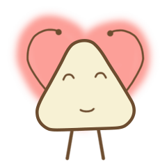 [LINEスタンプ] pretended onigiri 