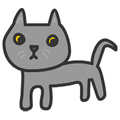 [LINEスタンプ] ねこのグレオ