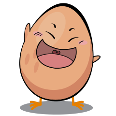 [LINEスタンプ] Eggsy The Egghead