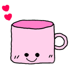 [LINEスタンプ] いろコップ 