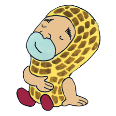 [LINEスタンプ] ピーナツのきもち 