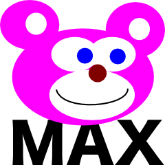 [LINEスタンプ] クマのMAXと仲間達