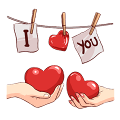 [LINEスタンプ] The Signs of Love