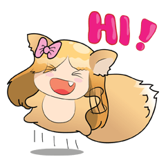 [LINEスタンプ] KawaiiKitsune