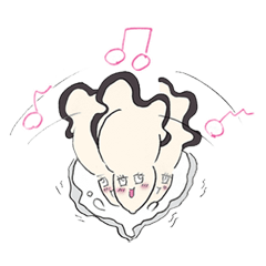 [LINEスタンプ] 生牡蠣ちゃん