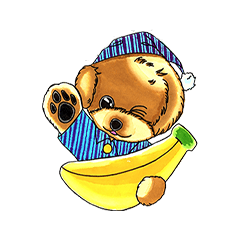 [LINEスタンプ] 抱きしめたくなる！トイ・プードル翔ちゃん 