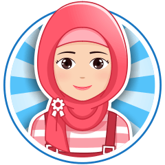 [LINEスタンプ] Cute Hijab