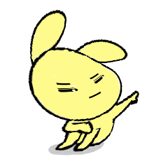 [LINEスタンプ] Q Q rabbit