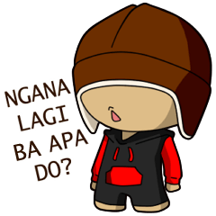 [LINEスタンプ] Stiker Manado