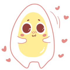 [LINEスタンプ] Attractive Egg Faces