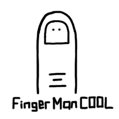 [LINEスタンプ] Finger man COOL