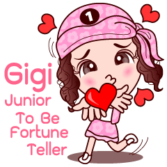 [LINEスタンプ] Gigi Junior Accurate In Lotteryの画像（メイン）