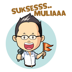 [LINEスタンプ] Sukses Mulia Bersama Kang Andra
