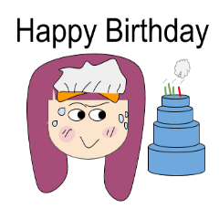 [LINEスタンプ] Little Claire lovely girl