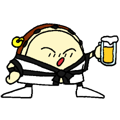 [LINEスタンプ] 太鼓のとんとん君