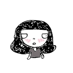 [LINEスタンプ] UGLY LADY