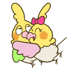 [LINEスタンプ] オカメインコのいんこっち＆いんこっぴ！