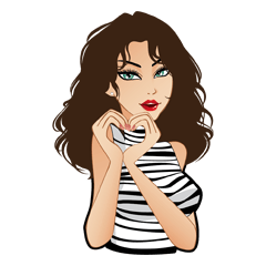 [LINEスタンプ] Roxanne