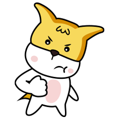 [LINEスタンプ] SAM the Super Puppy