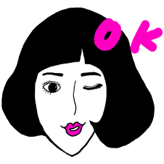 [LINEスタンプ] Raffaella's colourful life