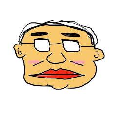 [LINEスタンプ] バーコード親父