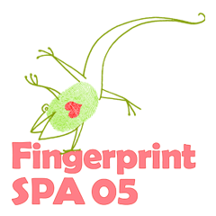 [LINEスタンプ] Fingerprint SPA 05 WE ARE WILD