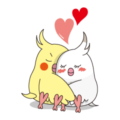 [LINEスタンプ] シナモン＆ルッチ