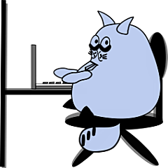 [LINEスタンプ] Maruay The Office Cat