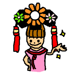 [LINEスタンプ] Niang Niang ＆ His Friends