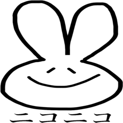 [LINEスタンプ] うさぎの表情