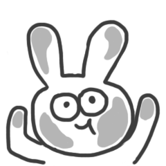 [LINEスタンプ] うさ男やで。