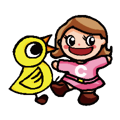 [LINEスタンプ] Lisa＆Rappy
