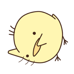 [LINEスタンプ] まるっとひよこ