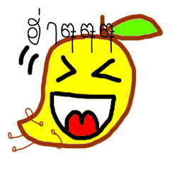 [LINEスタンプ] Enjoy fruity