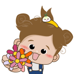 [LINEスタンプ] Ton_Nam ＆ Choco
