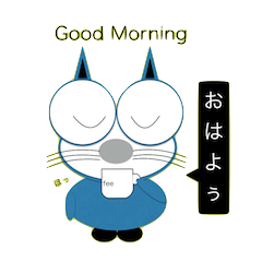 [LINEスタンプ] ネコ型リアクションROBO