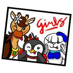 [LINEスタンプ] Pipa and friends