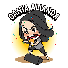 [LINEスタンプ] Gania Alianda