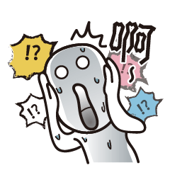 [LINEスタンプ] Screaming Man