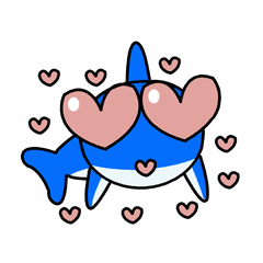 [LINEスタンプ] Bong The Cool Shark
